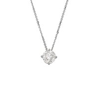 Collana World Diamond Group Donna Punto Luce in Oro bianco Diamante 0.46 Ct GAB1968 - GAB1968